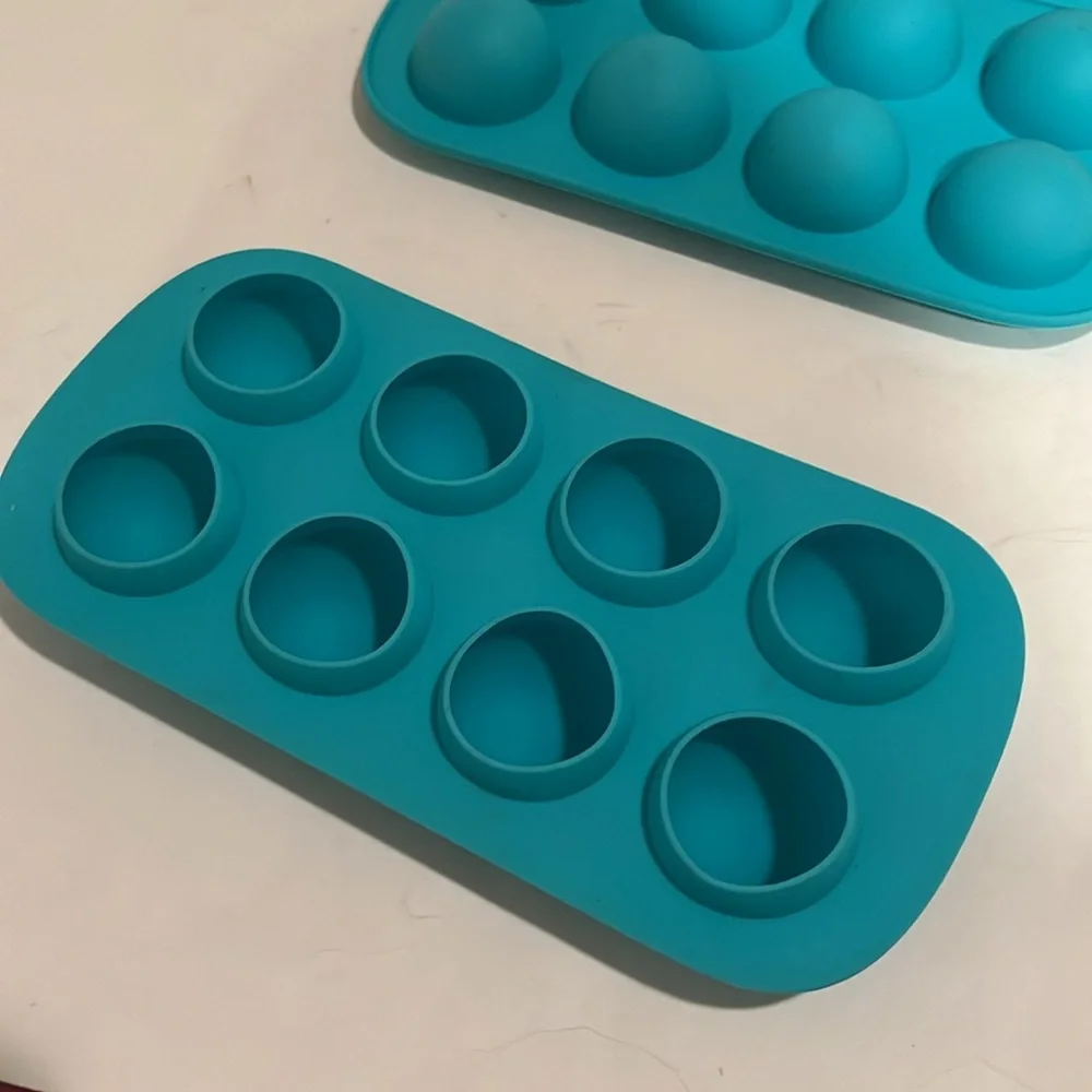 Silicone Chocolate Candy Molds, Jello Pudding Ball Ice Cube Peanut Butte